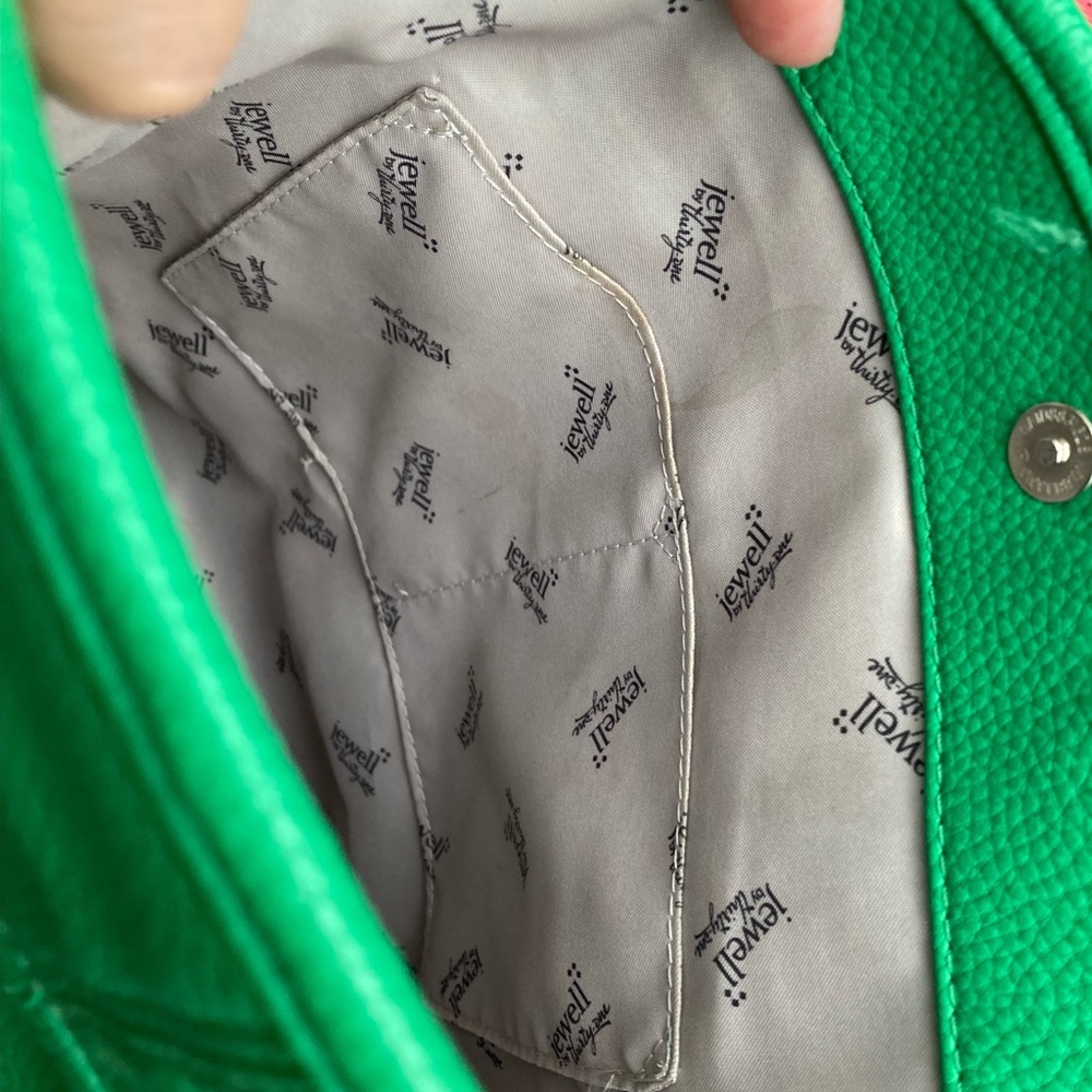 Jewel Toned Green Purse/Crossbody Bag - Picture 8 of 11